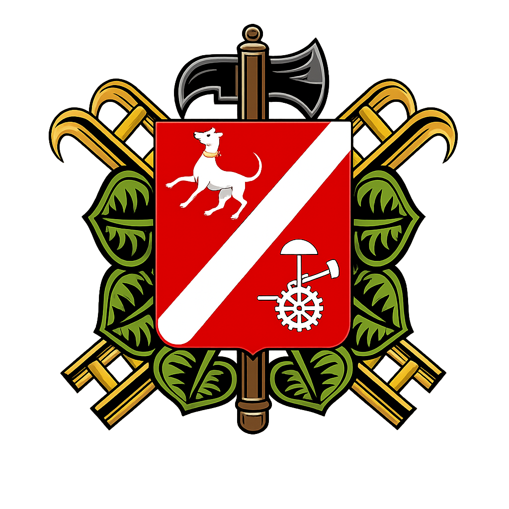 Znak Sboru dobrovolných hasičů Dýšina